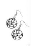 Bedazzlingly Branching Silver ✧ Hematite Earrings