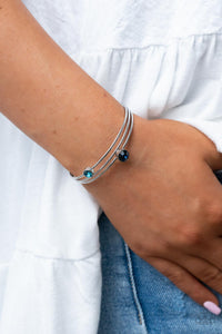Blue,Bracelet Cuff,Your PALACE or Mine? Blue ✧ Cuff Bracelet