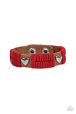 Lusting for Wanderlust Red ✧ Urban Heart Bracelet Urban Wrap Bracelet