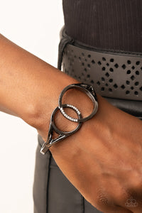 Black,Bracelet Hinged,Favorite,Gunmetal,Scope of Expertise Black ✧ Hinged Bracelet