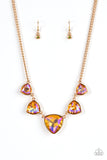 Cosmic Constellations Gold ✧ UV Iridescent Necklace