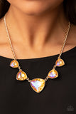 Cosmic Constellations Gold ✧ UV Iridescent Necklace