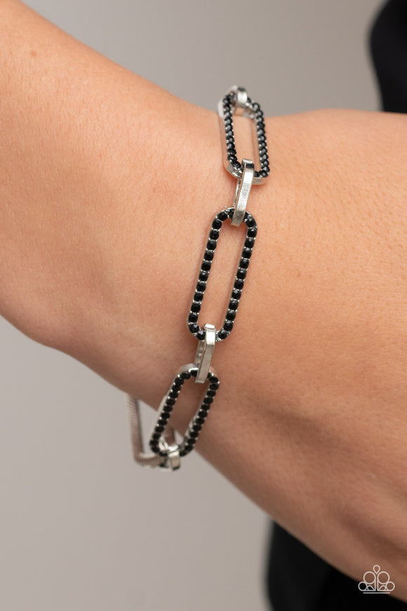 Still Not OVAL You Black ✧ Clasp Bracelet Clasp Bracelet