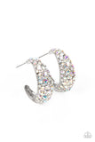 Glamorously Glimmering Multi ✧ Iridescent Hoop Earrings