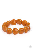 GLAZE a Trail Orange ✧ Stretch Bracelet