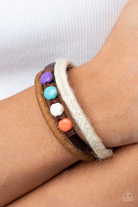 Blue,Bracelet Knot,Multi-Colored,Orange,Purple,Urban Bracelet,White,WANDER-struck Style Multi ✧ Urban Bracelet
