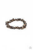 Grounded for Life Black ✧ Stretch Bracelet