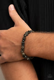 Grounded for Life Black ✧ Stretch Bracelet