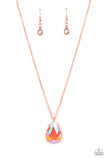 Illustrious Icon Copper ✧ Iridescent Necklace Short