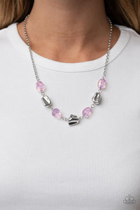 Iridescent,Necklace Short,Purple,Inspirational Iridescence Purple ✧ Necklace