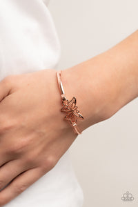 Bracelet Hook,Butterfly,Copper,Did I FLUTTER? Copper ✧ Butterfly Bangle Bracelet