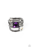Galactic Governess Purple ✧ Ring Wide Back Ring