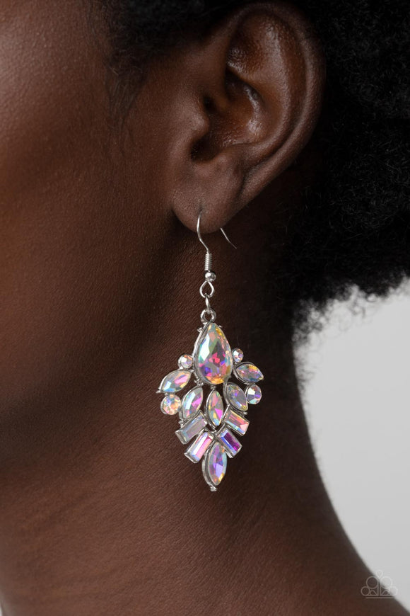 Stellar-escent Elegance Multi ✧ Iridescent Earrings