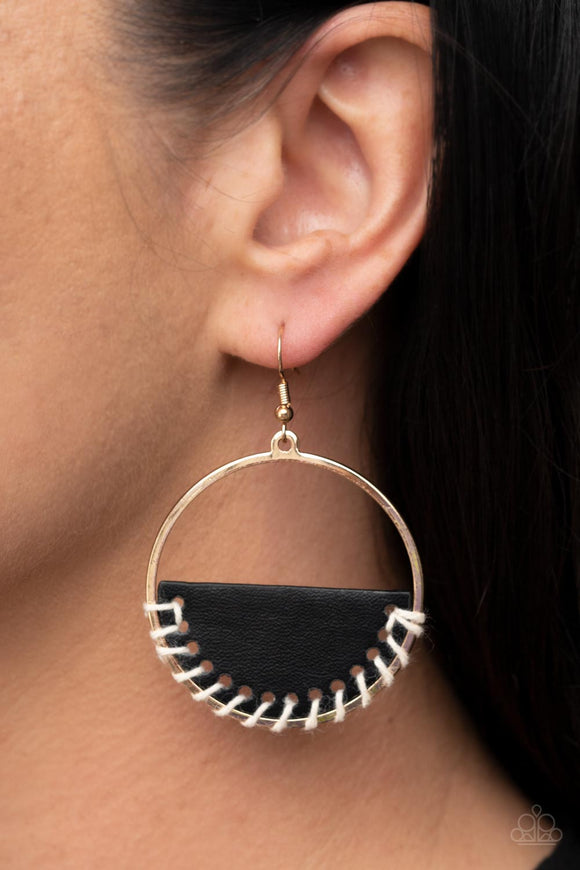 Lavishly Laid Back Black ✧ Earrings