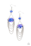 Ethereally Extravagant Blue ✧ Iridescent Earrings Earrings