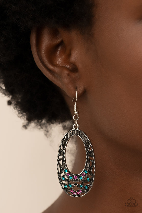 Colorfully Moon Child Multi ✧ Earrings