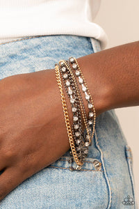 Black,Bracelet Clasp,Gold,Gunmetal,Multi-Colored,White,Secretly Sassy Multi ✧ Bracelet
