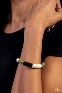 Black,Bracelet Knot,Green,Urban Bracelet,White,Cast Away Adventure Green ✧ Urban Bracelet