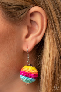 Earrings Seed Bead,Multi-Colored,Zest Fest Multi✧ Seed Bead Earrings