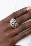 Gardenia Gazebo Silver ✧ Ring