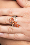 Posh Petals Orange ✧ Ring