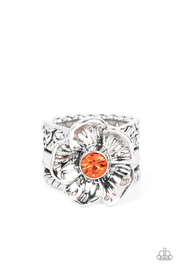 Prismatically Petunia Orange ✧ Ring Ring