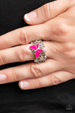 All FLUTTERED Up Pink ✧ Butterfly Ring