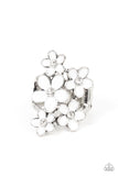 Boastful Blooms White ✧ Ring