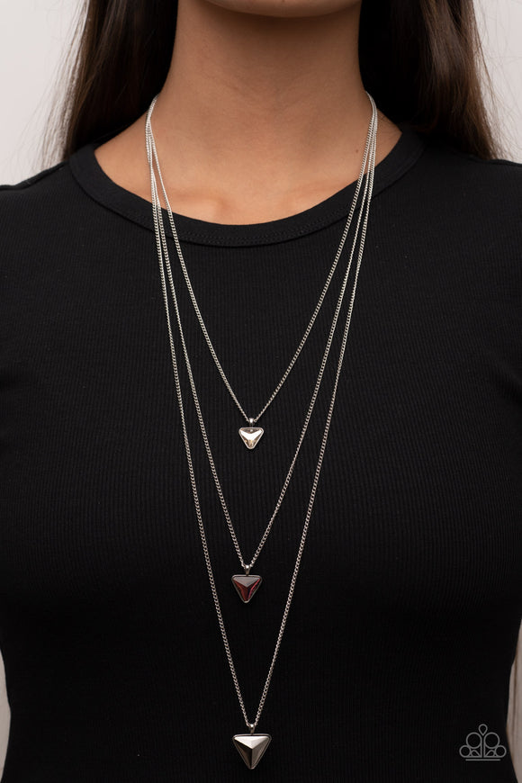 Follow the LUSTER Multi ✧ Oil Spill Hematite Necklace Long