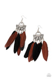 Plume Paradise Multi ✧ Feather Earrings Earrings