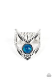 Axial Angle Blue ✧ Ring
