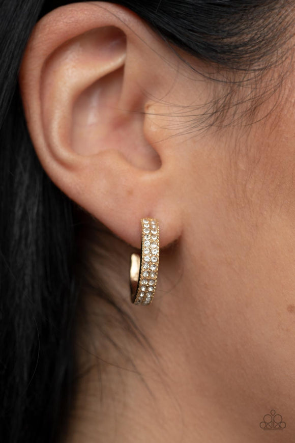 Small Town Twinkle Gold ✧ Hoop Earrings Hoop Earrings