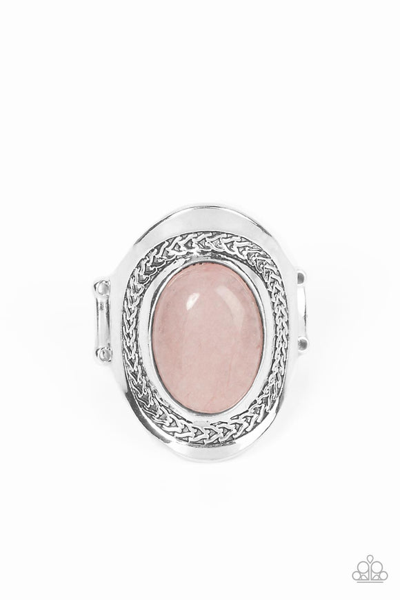 Rockable Refinement Pink ✧ Ring Wide Back Ring