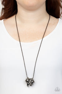 Black,Favorite,Gunmetal,Multi-Colored,Necklace Long,Audacious Attitude Multi ✧ Necklace