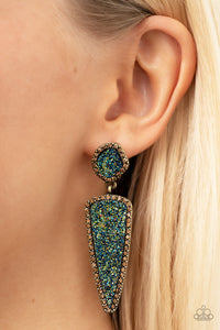 autopostr_pinterest_48291,Brass,Earrings Post,Multi-Colored,Druzy Desire Brass ✧ Post Earrings