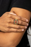 Amplified Aztec Orange ✧ Ring