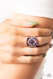 Amplified Aztec Purple ✧ Ring