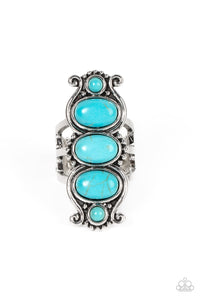 Blue,Ring Wide Back,Turquoise,Roswell Relic Blue ✧ Ring