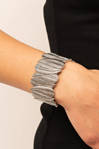 Bracelet Stretchy,Silver,Cabo Canopy Silver ✧ Stretch Bracelet