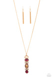 Totem Treasure Purple ✧ Necklace Long