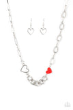 Little Charmer Red ✧ Heart Necklace