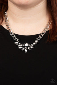 Hematite,Necklace Short,Silver,Come at Me Silver ✧ Hematite Necklace