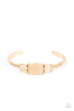Tranquil Treasure Gold ✧ Cuff Bracelet
