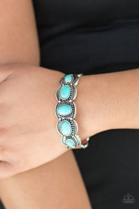 Blue,Bracelet Cuff,Turquoise,Desert Farer Blue  ✧ Bracelet