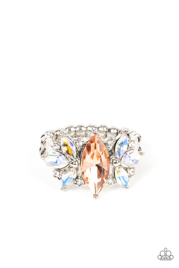 Luxury Luster Orange ✧ Iridescent Ring