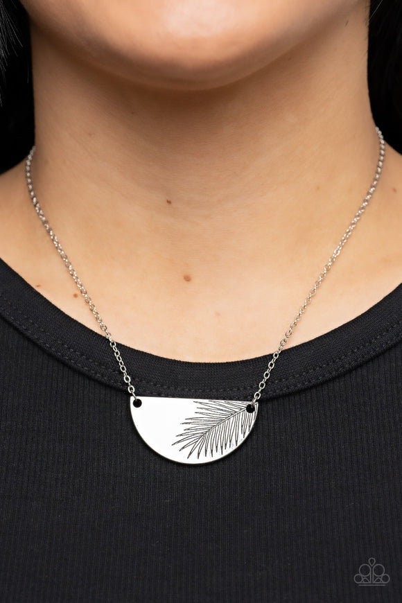 Cool, PALM, and Collected Silver ✧ Choker Necklace Choker Necklace