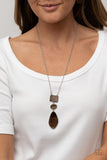 Hidden Cove Brown ✧ Necklace Long