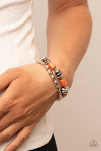 Bracelet Stretchy,Orange,Canyon Cavern Orange ✧ Stretch Bracelet