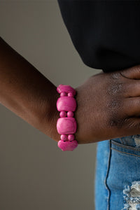 Bracelet Stretchy,Pink,Dont Be So NOMADIC! Pink  ✧ Bracelet