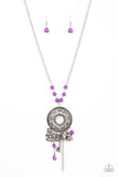 Making Memories Purple ✧ Necklace Long